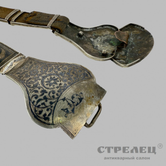 фото — пояс кавказский, серебряный